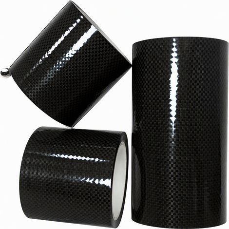 Ruban adhésif de réparation noir haute adhérence 150 mm x 10 m, imperméable et résistant à l'usure pour camping-car, caravane et bâche (1/4)