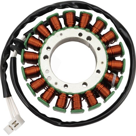 Ignition coil stator compatible with the Yamaha XVS1100 V-Star 1100 Cruiser motorcycle, original part number 5EL-81410