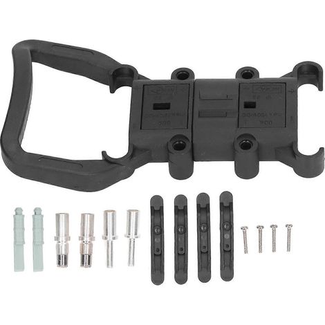 Gabelstapler-Stromanschluss 80A Batterielade-Schnellkupplung Stecker Buchse mit Anschlussklemme für El