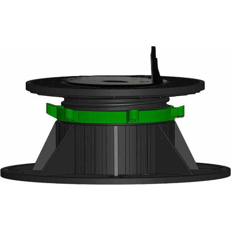 8er-Set Balkenunterlagen, 100% Recycling, Höhe 50 bis 80 mm
