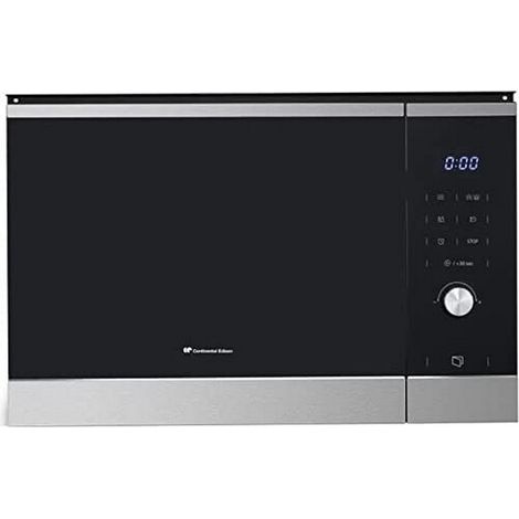 Continental Edison CEMO25GINE Einbau-Mikrowelle schwarz Edelstahl