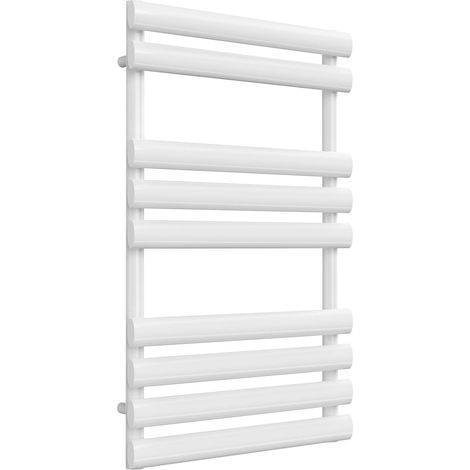 Reina Arbori Designer Heated Towel Rail 820mm H x 500mm W White (1/3)