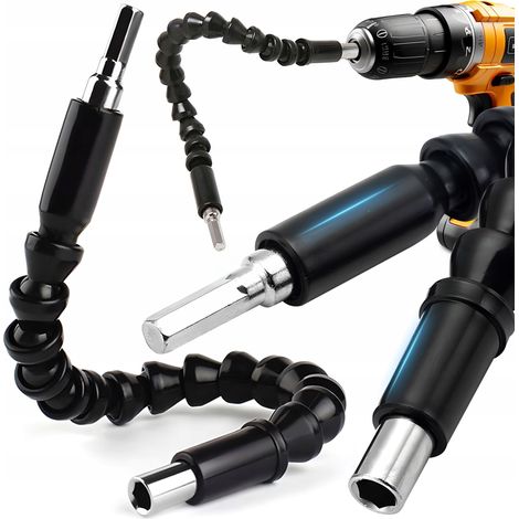 Extensión flexible XA154 para portapuntas de destornilladores y taladros. (1/5)