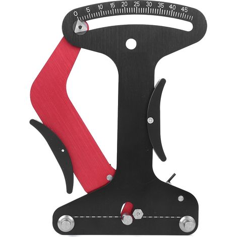 Outil de mesure et d'étalonnage précis pour rayons de vélo : manomètre, indicateur et correcteur de tension. (1/5)