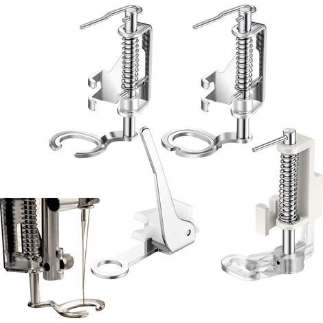 Universal Presser Feet, Stainless Steel, For Embroidery, Free-Motion Quilting, Domestic Machine (1/5)