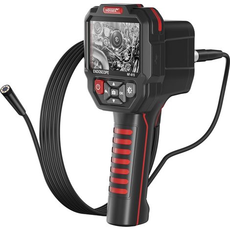 Caméra endoscopique industrielle NF-615 (câble flexible de 5 mètres), endoscope de 3,5 pouces, caméra endoscopique étanche 8 mm 1080P, adaptée à l'inspection des tuyaux de drainage des moteurs automob (1/5)
