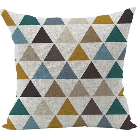 Bohemian Geometric Scandinavian Decorative Cushion Cover Bedroom Pillowcase Sofa 45x45cm Style 24