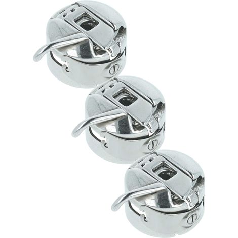 vhbw 3x capsula portabobina compatibile con Pfaff Hobby 541, 721, 420, 60 per 521, 350, 342, 370, 351, 382, 380, 741 macchine da cucire (1/4)