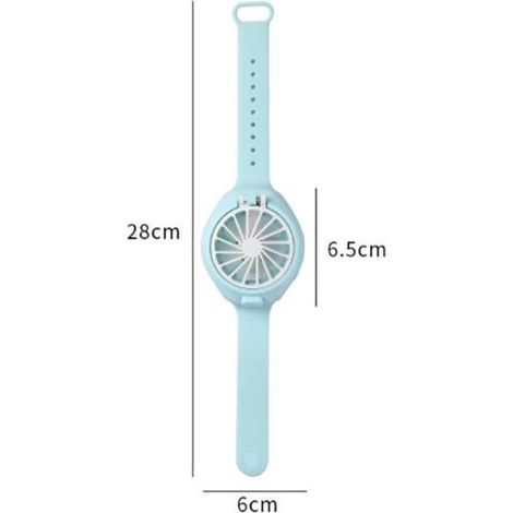 Éténouveau électrique Ventilateur de Refroidissement électrique Ventilateur électrique portatif pour Camping pour Voyagerbleu (1/4)