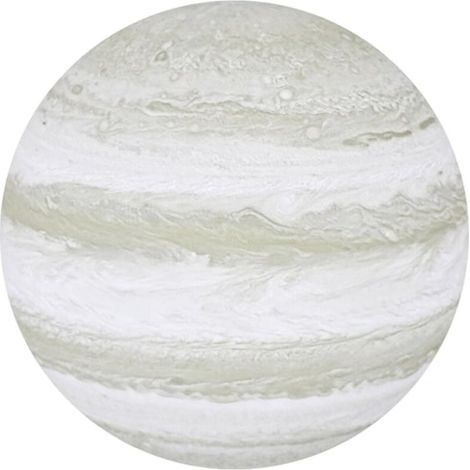 Lampe Jupiter imprimée en 3D, lampe de table créative, veilleuse LED connectée, photographie tricolore, 13 cm - Appuyez/appuyez pour changer de couleur (1/5)