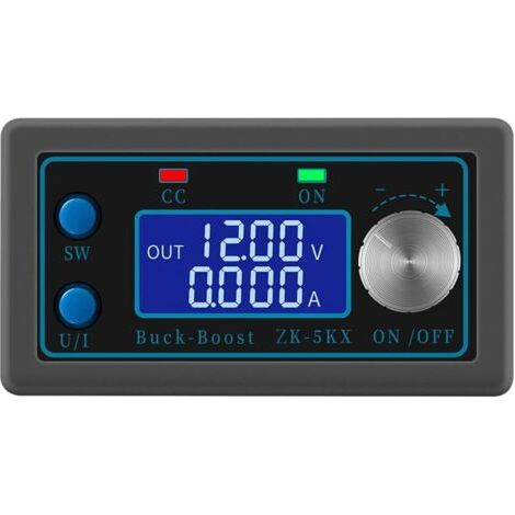 Convertisseur de tension DC Buck Boost 0,6-36V Module d'alimentation à tension réglable Convertisseur de puissance Affichage LCD numérique (1/5)
