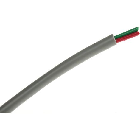 Câble industriel multipaire RS PRO , 1 paire 0,64 mm² 22 AWG Non blindé, 100m ( Prix pour Bobine de 100 Mètres )