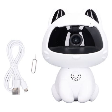 RHG Caméra Surveillance WiFi intérieure étection de personne audio bidirectionnel (1/4)