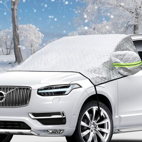 Auto Windschutzscheibenabdeckung für Eis & Schnee, 4-Schicht-Schutz, universell (1/5)