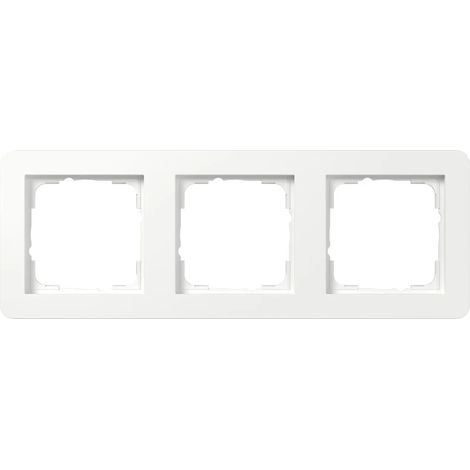 Gira Abdeckrahmen 3f Gira E1 Reinweiß [0213150], 0213 150