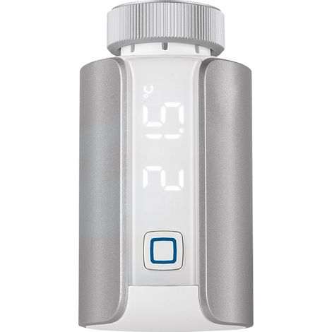 Homematic IP HmIP-eTRV-ES Termostato per Radiatori Evo Silver (1/4)