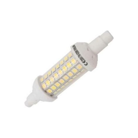 Lampade alogene a led r7s 5w 78mm 36 led vivalamp 230v luce potente kit 10 pz 4200k