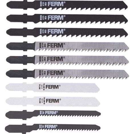 Lame de scie 10 pcs. - pour scie sauteuse (1/3)