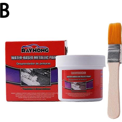 100 g + pinceau (en boîte) (B) Apprêt antirouille Apprêt antirouille Convertisseur de rouille pour carrosserie Rénovation des métaux Enduit antirouille hydrofuge (1/4)