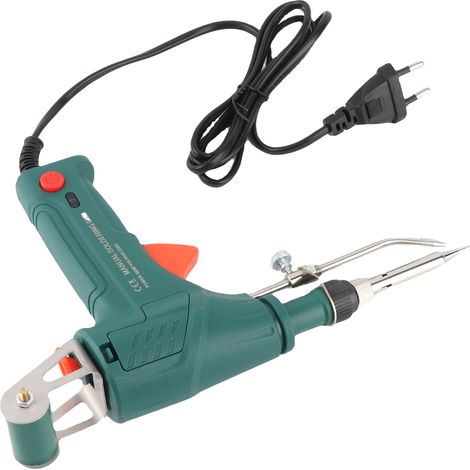 Pistolet à souder électrique 60W à chauffage interne, fer à souder portable avec fil d'étain, outil de soudage à utiliser d'une seule main (1/5)