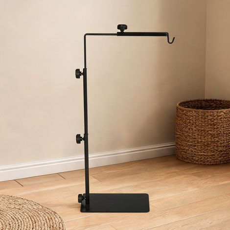 Support en acier pour lampe chauffante de terrarium hauteur (1/5)