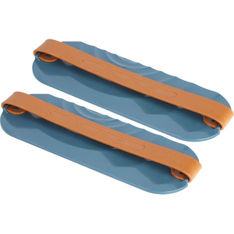 Rangement mural pour chaussures de salle de bain, étagère adhésive de drainage pour pantoufles, bleu (1/5)