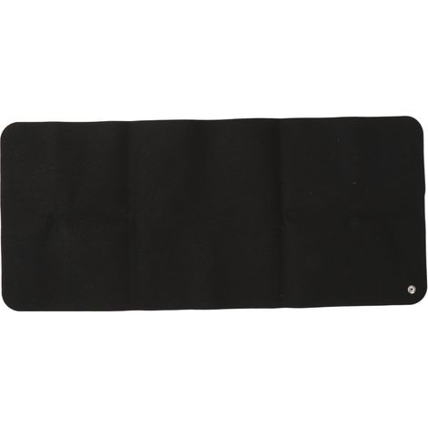 Tapis de mise à la terre grand format noir, pad de grounding pour thérapie des pieds des seniors, soulage l'anxiété (1/5)