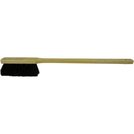 Balai à main à long manche 60 cm Crin de cheval Brosse à neige, balai de voiture, balayette à main, brosse de lavage, balayeuse