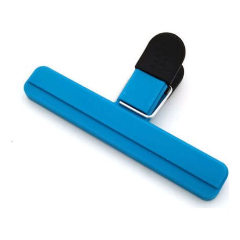 Pair Ahlsen Fermeture Sachet Alimentaire, 3pcs Alimentaire D'étanchéité Clips Plastique Pince Sachet Clip Fermeture pour Emballage Cuisine Snack et Sac Ouvert(15.3cm,blau) (1/5)