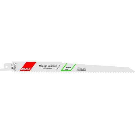 Sägeblätter mps 4017 Bimetall 230 mm 6 Zähne pro Zoll