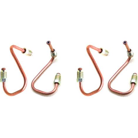 Convient pour 4 conduites hydrauliques de frein avant gauche/droite automobiles 8D0611721F 8D0611722F, compatibles avec BMW B5, Audi A4, Audi A6, BMW S6 Avant Quattro
