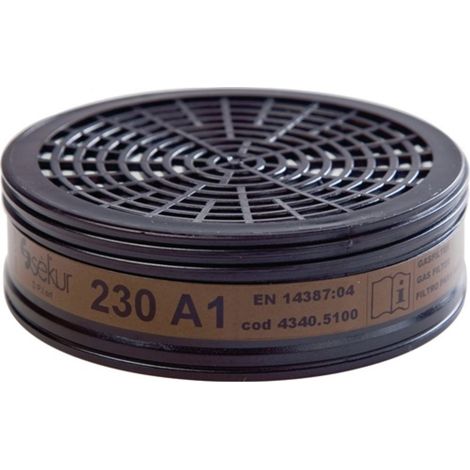 Kayser - Filtro Gas 230 A1 F. Maschera Piena F. Gas Btl E Vapori. (1/3)