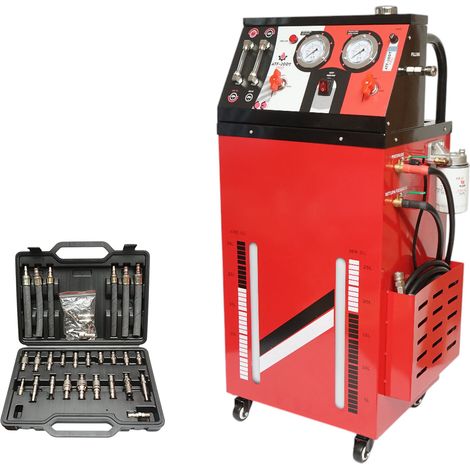 Cambio olio automatico 220V, doppio serbatoio 25L, pressione max 10 bar