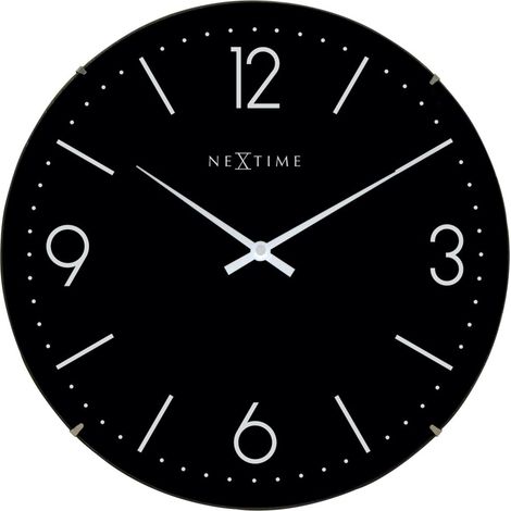 Nextime Wanduhr Basic Dome Ø 35 cm Wanduhr (1/3)