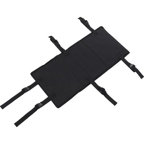 Protection d'échelle pour lit superposé - Empêche les enfants de grimper aux échelles - Pliable et multifonctionnelle - Noir (1/5)