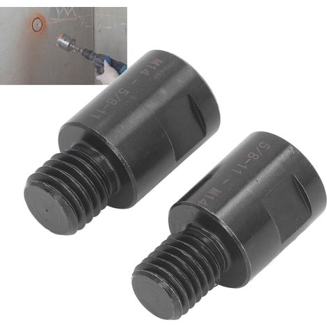Adaptateur de foret pour orifice de perçage, tige filetée, connecteur fileté, accessoires pour meuleuse d'angle, tête d'adaptateur (1/5)