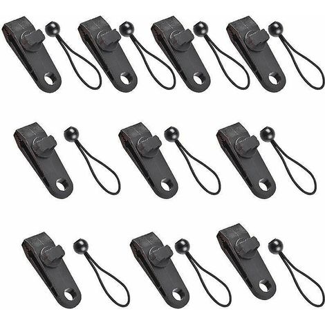 ANDIAMO accessoire pour piscine Clip de tenteEnsemble de 10 pièces （le noir） (1/5)