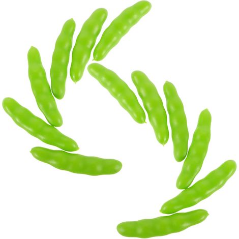 de pois verts réalistes au design très réaliste en PVC 20
