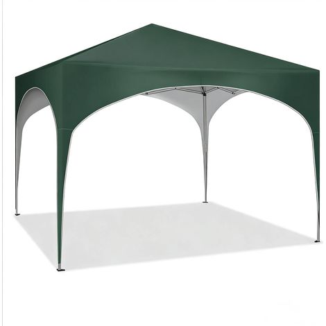 Gazebo de jardin pliant 3x3 m avec toit en Oxford 210D anti-UV et structure métallique robuste (1/5)