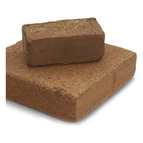 Sustrato Fibra de Coco - Bloque 5 kg. - 28x28x10 cm