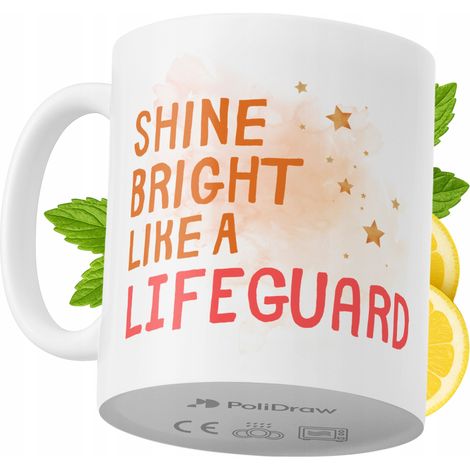 Lustige Tasse für Rettungsschwimmer – Kaffee- oder Teetasse mit witzigem Textdesign – ideal für Geburtstage, Namenstage, Feiertage und besondere Anlässe. Hochwertige Tasse für Zuhause, Büro und Arbeit