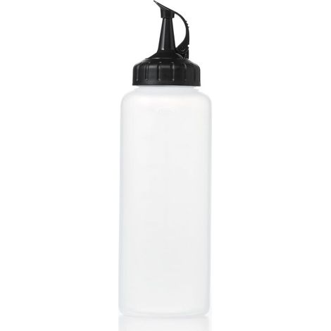 Flacon souple pour décoration – Bouteille pour sauce - Transparent