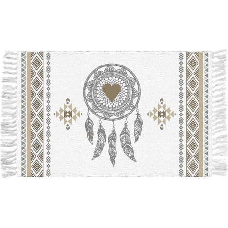 Tapis a franges 50 x 80 cm Samos