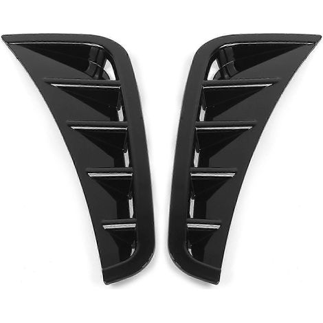 Aileron canard de pare-chocs avant noir, accessoire de remplacement pour Mercedes-Benz Classe C W205 AMG Line (à partir de 2019). (1/5)
