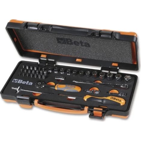 Beta 900/C12MZ Assortiment de douilles et d'accessoires pour cliquets 1/4