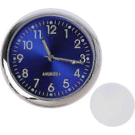 Horloge de voiture universelle adhésive, montre électronique, décoration phosphorescente pour tableau de bord de SUV (1/5)