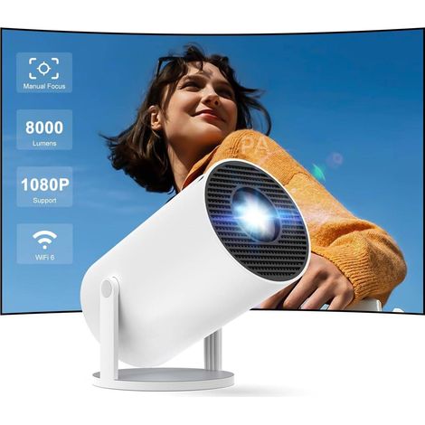Filiyano – Projecteur 5G 4 K Smart HD LED WiFi Bluetooth HDMI USB Android Home cinéma - PA (1/5)