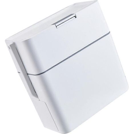 Poubelle de salle de bain automatique, poubelle de cuisine avec emballage, seau à ordures ménager intelligent, capteur infrarouge, couvercle étanche, capacité 10L. (1/4)