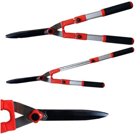 Sécateur Télescopique à Poignées Extensibles 65-86 Cm