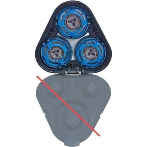 SH50/52 Replacement Heads Compatible with Philips 5000/6000 Series (Round Head Shavers) Not Compatible with 5000 Series Pentagon Models